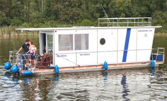 La maison de vacances flottante