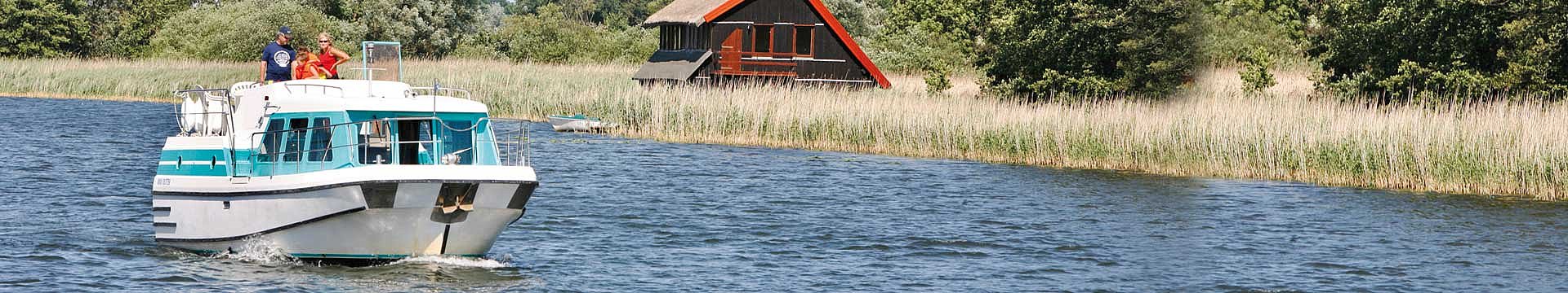 Die Vetus 1000 auf den Weg über die Meklenburgische Seenplatte.