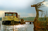 [Translate to Französisch:] KUHNLE-TOURS Hausboot auf masurische Seen