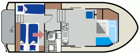 Plan d'étage Kormoran 940
