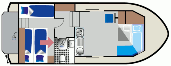 Plan d'étage Kormoran 940 Plan d'étage Kormoran 940